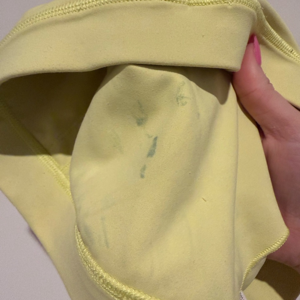 Peloton Yellow Cross-Back Sports Bra - Picture 3 of 3